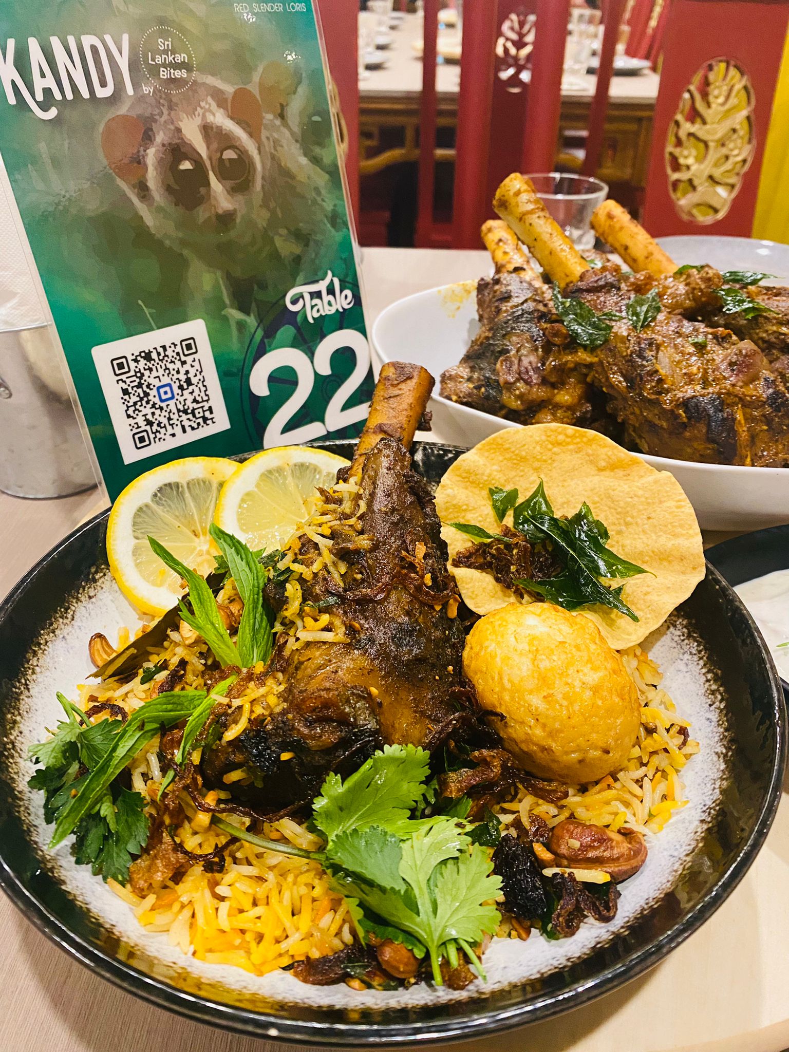 Lamb Shank Biriyani Kandy By Sri Lankan Bites Glebe